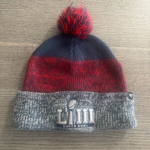 Super Bowl LIII knit Winter beanie 47 Brand NFL New England Patriots